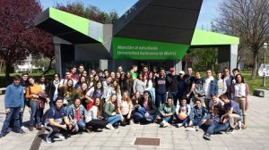 Visita a las instalaciones de la UAM por parte de los alumnos de 1º de bachillerato. 