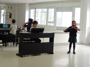 Concierto de los alumnos de Primaria de la Escuela de Música. 
