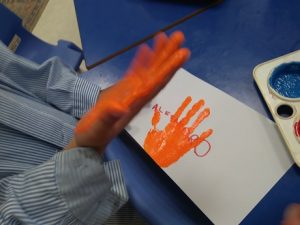 Mural de la Primavera en 2º de Infantil. 