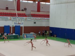 Campeonato de rítmica. 