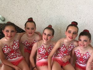 Campeonato de rítmica. 