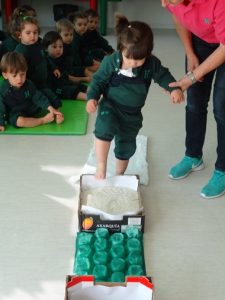 Taller sensorial en Nursery 1
