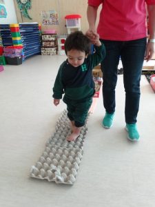 Taller sensorial en Nursery 1
