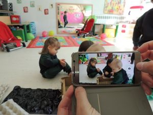 Taller sensorial en Nursery 1