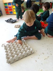 Taller sensorial en Nursery 1