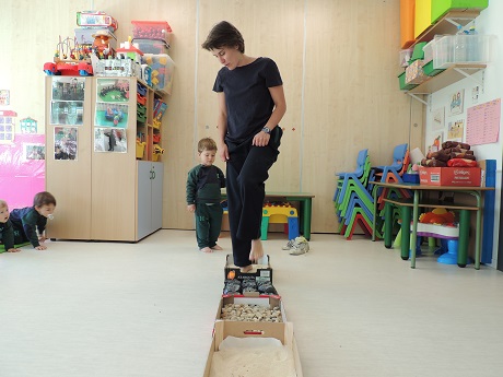 Taller sensorial en Nursery 1