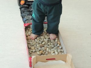 Taller sensorial en Nursery 1