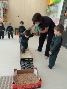 Taller sensorial en Nursery 1