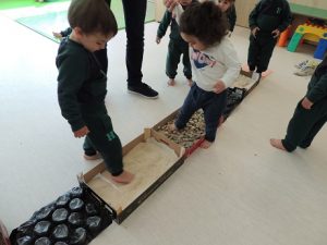 Taller sensorial en Nursery 1