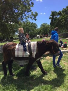 Alumnos de 2º y 3º de Infantil en la Granja Escuela