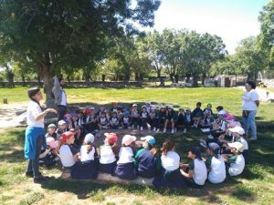 Alumnos de 1 y 2 de Primaria  ya están en la granja escuela NaturEscorial.
