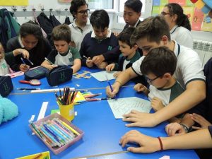 Big brother medieval de los alumnos de 2º de E.S.O. y 3º de Infantil. 