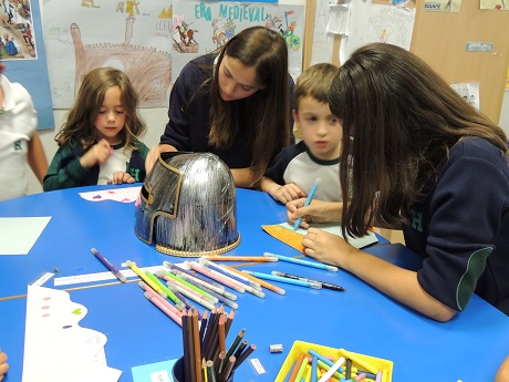 Big brother medieval de los alumnos de 2º de E.S.O. y 3º de Infantil.