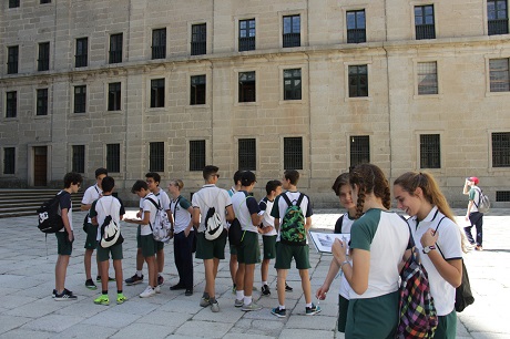 Visita a San Lorenzo de El Escorial de los alumnos de 3º de E.S.O.