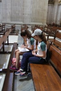 Visita a San Lorenzo de El Escorial de los alumnos de 3º de E.S.O.