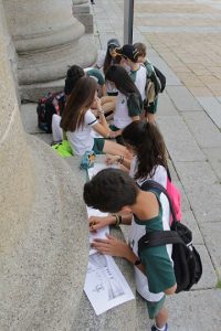Visita a San Lorenzo de El Escorial de los alumnos de 3º de E.S.O.
