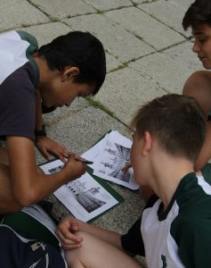 Visita a San Lorenzo de El Escorial de los alumnos de 3º de E.S.O.