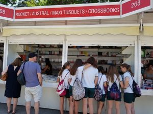 Visita a la Feria del Libro de los alumnos de 2º de E.S.O.