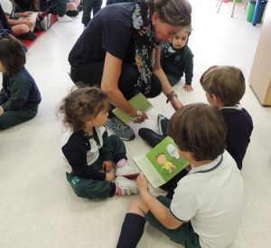 Big brother literario entre 3º de Infantil y Nursery.