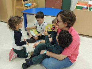 Big brother literario entre 3º de Infantil y Nursery.