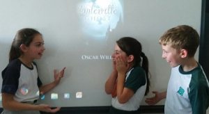 ENSAYANDO THE CANTERVILLE GHOST en 4º de Primaria. 