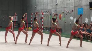 Exhibición de extraescolares en H.B.S.