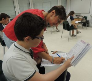 Exámenes del Goethe Institut de los alumnos de E.S.O. y Bachillerato en H.B.S. 