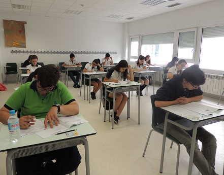Exámenes del Goethe Institut de los alumnos de E.S.O. y Bachillerato en H.B.S.