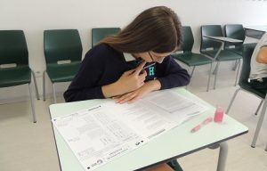 Exámenes del Goethe Institut de los alumnos de E.S.O. y Bachillerato en H.B.S. 