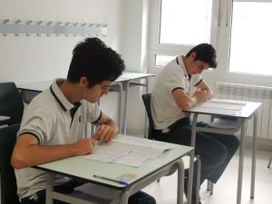 Exámenes del Goethe Institut de los alumnos de E.S.O. y Bachillerato en H.B.S. 