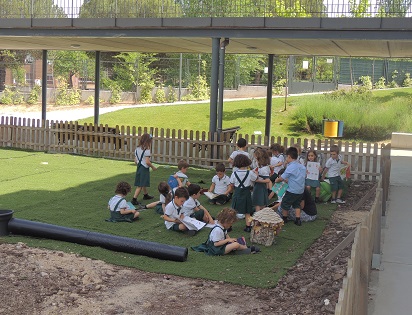 Repasando en el huerto 2º de Infantil