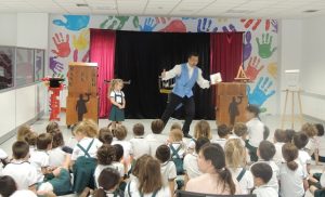 Taller de magia en Infantil.