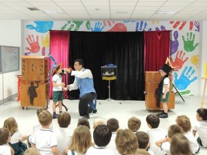 Taller de magia en Infantil.