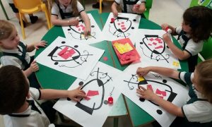Los alumnos de 1º de Infantil conocen la obra de Joan Miró.