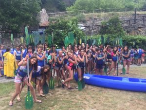 Los alumnos de 6º realizan el Descenso del Sella.