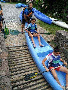 Los alumnos de 6º realizan el Descenso del Sella.
