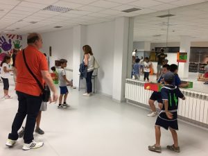 Exhibición de Rítmica y feria del Summer Camp. 