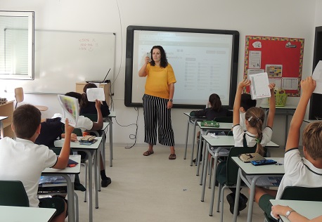 Evaluación inicial con Plickers.