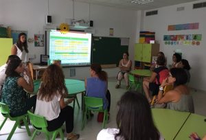 reunión informativa para los padres de Infantil