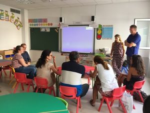 reunión informativa para los padres de Infantil