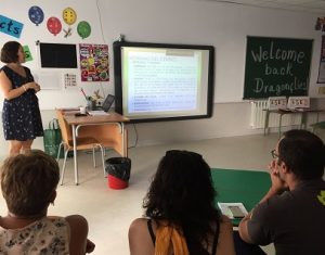 reunión informativa para los padres de Infantil