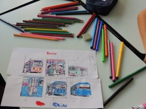 En 3º de Primaria crean historias con viñetas. 