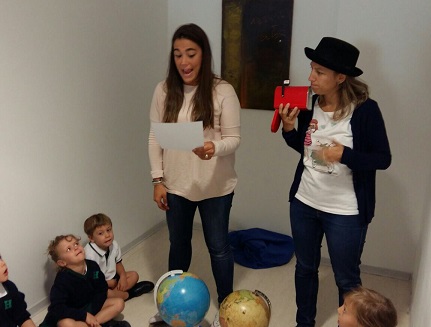Presentación del proyecto trimestral en 3º de Infantil: La vuelta al mundo.