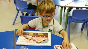 trabajando las series en 2º de infantil. 