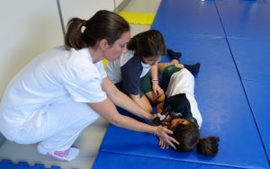 Taller de primeros auxilios para alumnos de 4º de Primaria.