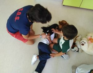 Taller de primeros auxilios en Infantil.