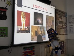 Estudiando Egipto en 3º de Infantil. 