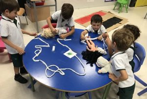 Estudiando Egipto en 3º de Infantil. 