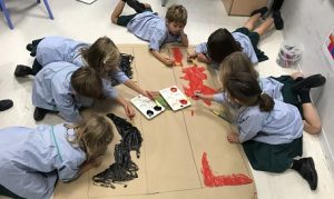 Estudiando Egipto en 3º de Infantil. 