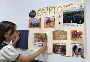 Estudiando Egipto en 3º de Infantil. 
